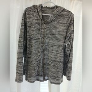 Women's Gray Zip Up Hoodie Jacket NWOT